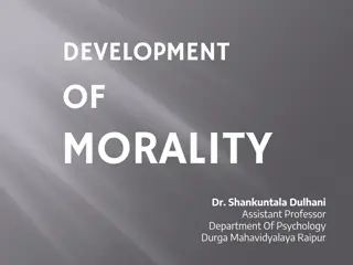 Moral Development: Insights and Perspectives