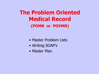 Comprehensive Guide to Problem Oriented Medical Record (POMR) and Master Problem Lists