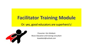 Empowering Educators: Facilitator Training and Music Education Workshop