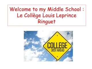 Life at Le Collège Louis Leprince Ringuet Middle School