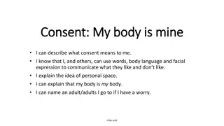 Consent and Body Autonomy for Children