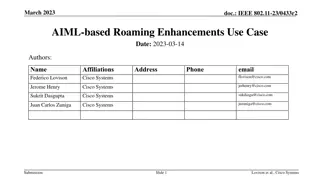 AI/ML-Based Roaming Enhancements for IEEE 802.11 Networks