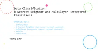 Data Classification: K-Nearest Neighbor and Multilayer Perceptron Classifiers