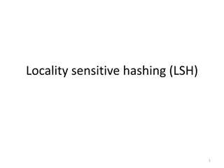 Locality Sensitive Hashing (LSH) for Nearest Neighbor Queries