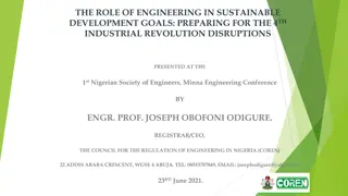 Engineering in Sustainable Development Goals Amidst 4th Industrial Revolution Disruptions