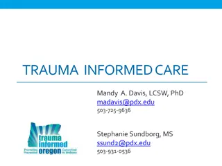 Understanding Trauma-Informed Care: Keys to Recognition and Sensory Perception