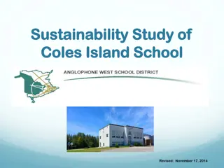 Sustainability Study of Coles Island School - Overview and Analysis