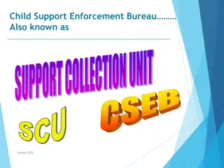 Child Support Enforcement Bureau Services Overview