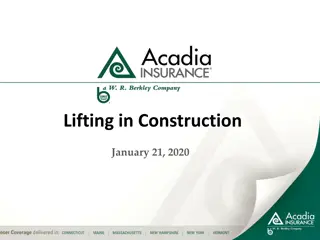 Importance of Proper Lifting Techniques in Construction