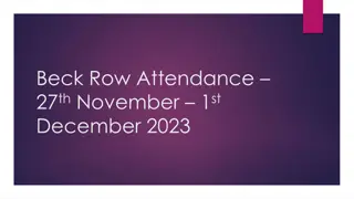 School Attendance Update and Golden Ticket Awards Information