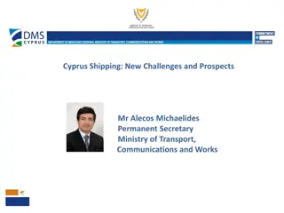 Cyprus Shipping: New Challenges and Prospects