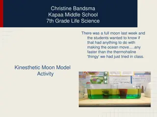 Engaging Moon Model Activity in Life Science Class