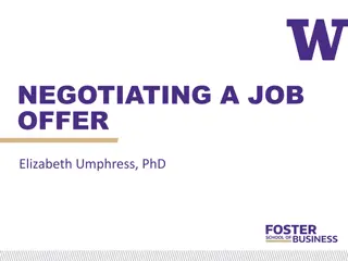 Mastering Job Offer Negotiation: Strategies and Tips