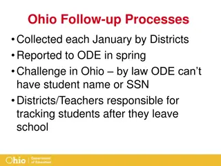 Ohio Follow-up Processes in Education