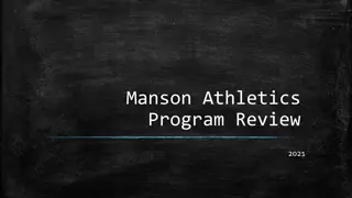 Manson Athletics Program Review 2021 Highlights and Updates