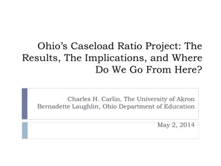 Ohio's Caseload Ratio Project: Results and Implications