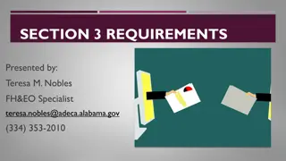 Understanding Section 3 Requirements in Housing and Urban Development Act of 1968