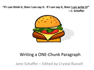 Mastering the Jane Schaffer Writing Method