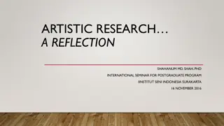 Insights into Artistic Research: Definitions, Nature, and Key Points