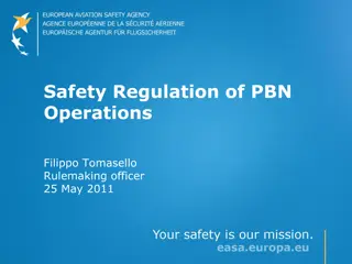 Safety Regulation of PBN Operations Workshop Insights