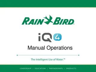 IQ4 Manual Operations Guide