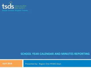 Understanding School Year Calendar and Minutes Reporting in Texas Education