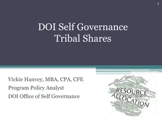 Overview of Tribal Self-Governance Program and PROGRESS Act