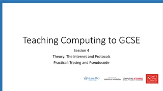 Comprehensive Overview of Computer Networks and Protocols for GCSE Level