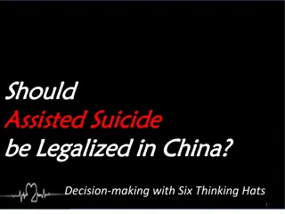 Should Assisted Suicide be Legalized in China? Decision-making with Six Thinking Hats