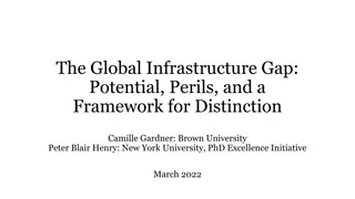 Bridging the Global Infrastructure Gap: A Framework for Distinction