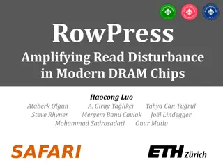 RowPress: A New Read Disturbance Phenomenon in Modern DRAM Chips