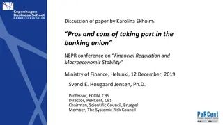 Pros and Cons of Banking Union Participation: Insights from NEPR Conference