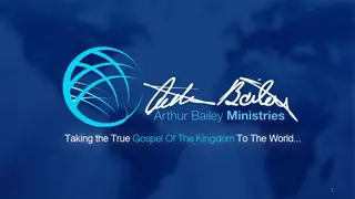 Exploring the Teachings of Arthur Bailey Ministries