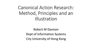 Canonical Action Research: Method, Principles, and Practice