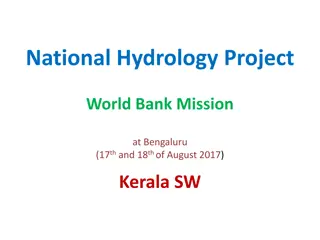 National Hydrology Project Overview and Progress Report