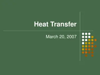 Heat Transfer and Temperature Dynamics