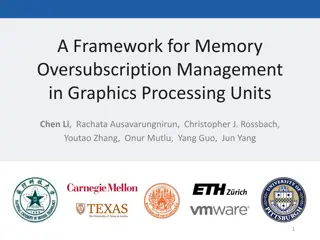 A Framework for Memory Oversubscription Management in GPUs