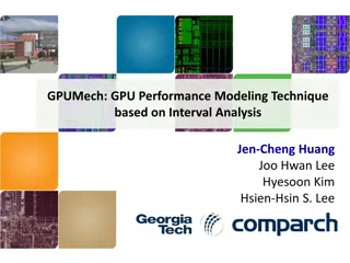 Advanced GPU Performance Modeling Techniques