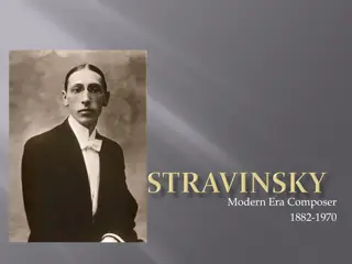 Igor Stravinsky: The Revolutionary Modern Era Composer