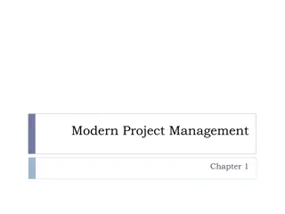 Modern Project Management Fundamentals