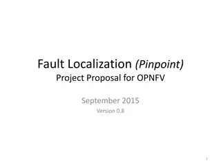 Fault Localization (Pinpoint) Project Proposal Overview