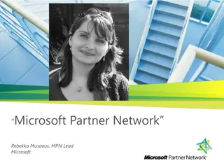 Microsoft Partner Network Updates and Benefits Overview