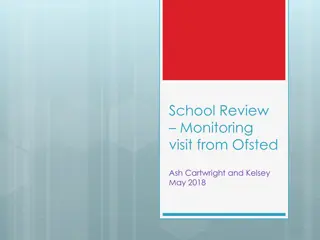 School Review and Improvement Recommendations from Ofsted Visit