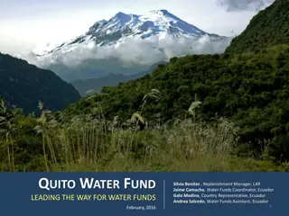 Leading Sustainable Water Management in Quito, Ecuador