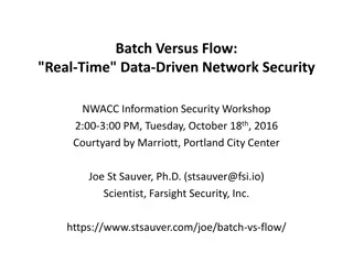 Real-Time Data-Driven Network Security Workshop by Joe St. Sauver