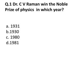 General Knowledge Quiz on Science, History, and Geography