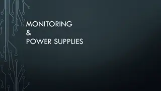 Monitoring and Power Supplies System Overview