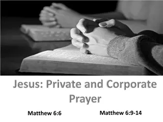 Prayer Through the Scriptures