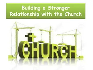 Strengthening Your Relationship with the Church