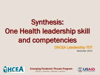 Enhancing One Health Leadership Skills and Competencies for Emerging Pandemic Threats